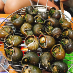 Ốc bưu nướng tiêu xanh