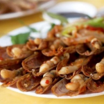Ốc móng tay xào tỏi