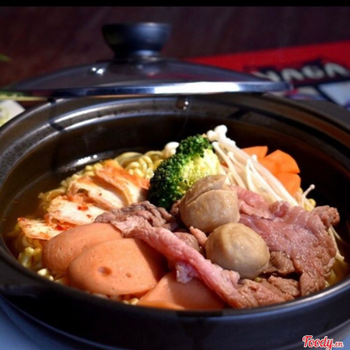 Mì kim chi hải sản