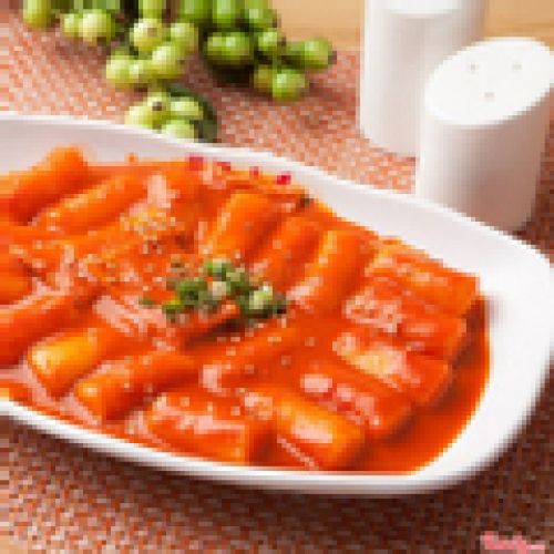 Bánh gạo cay bạch tuộc