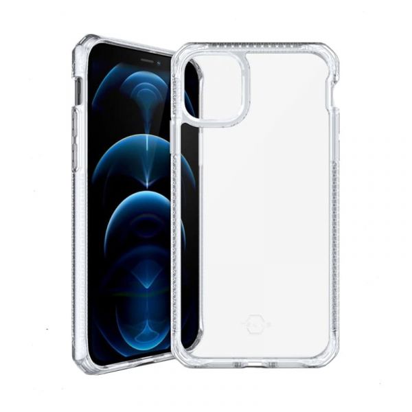 Ốp lưng iPhone 12 Pro Max Itskins HYBRID CLEAR (Trong suốt)