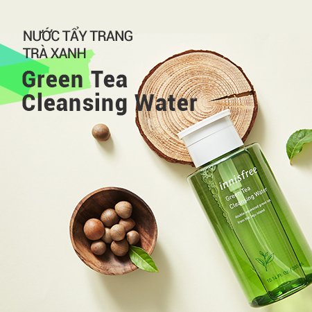 Nước tẩy trang trà xanh innisfree Green Tea Cleansing Water 300ml