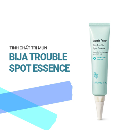 Tinh chất trị mụn từ Bija innisfree Bija Trouble Spot Essence 15ml