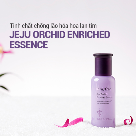 Tinh chất chống lão hóa hoa lan tím innisfree Jeju Orchid Enriched Essence 50ml