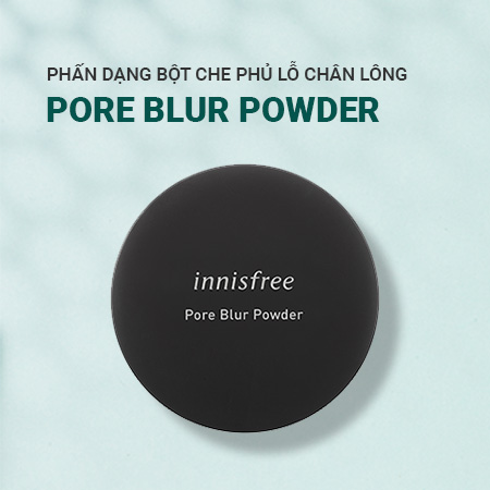 Phấn phủ dạng bột làm mịn lỗ chân lông innisfree Pore Blur Powder 11g