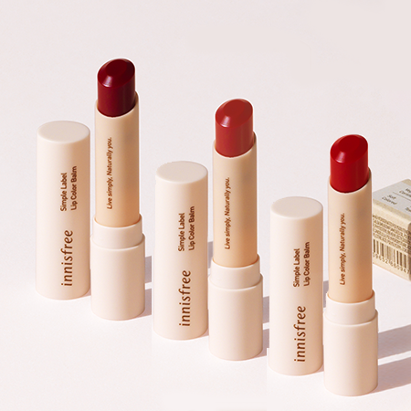 Son dưỡng môi có màu innisfree Simple Label Lip Color Balm 3.2g