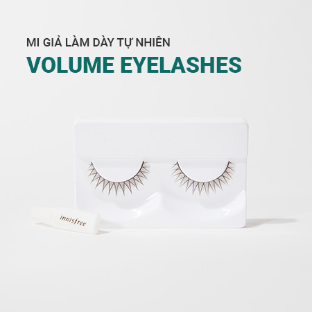 Mi giả làm dày tự nhiên innisfree Volume Eyelashes (1 bộ)