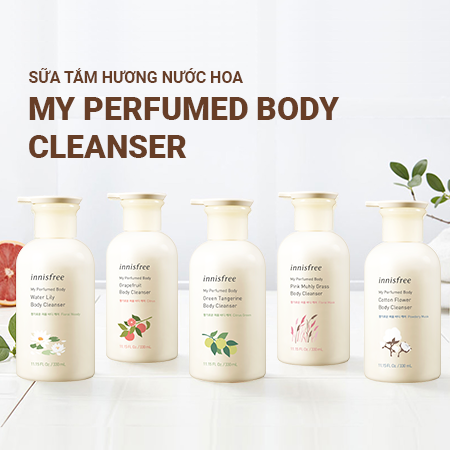 Sữa tắm hương nước hoa innisfree My Perfumed Body Cleanser 330ml