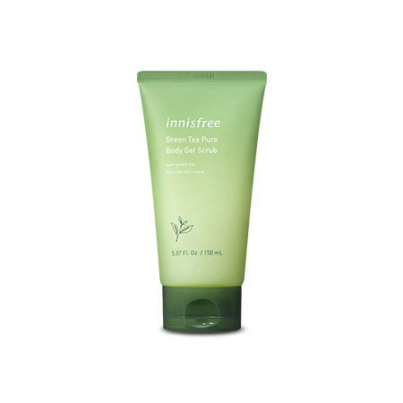 Gel tẩy da chết toàn thân trà xanh innisfree Green Tea Pure Body Gel Scrub 150ml