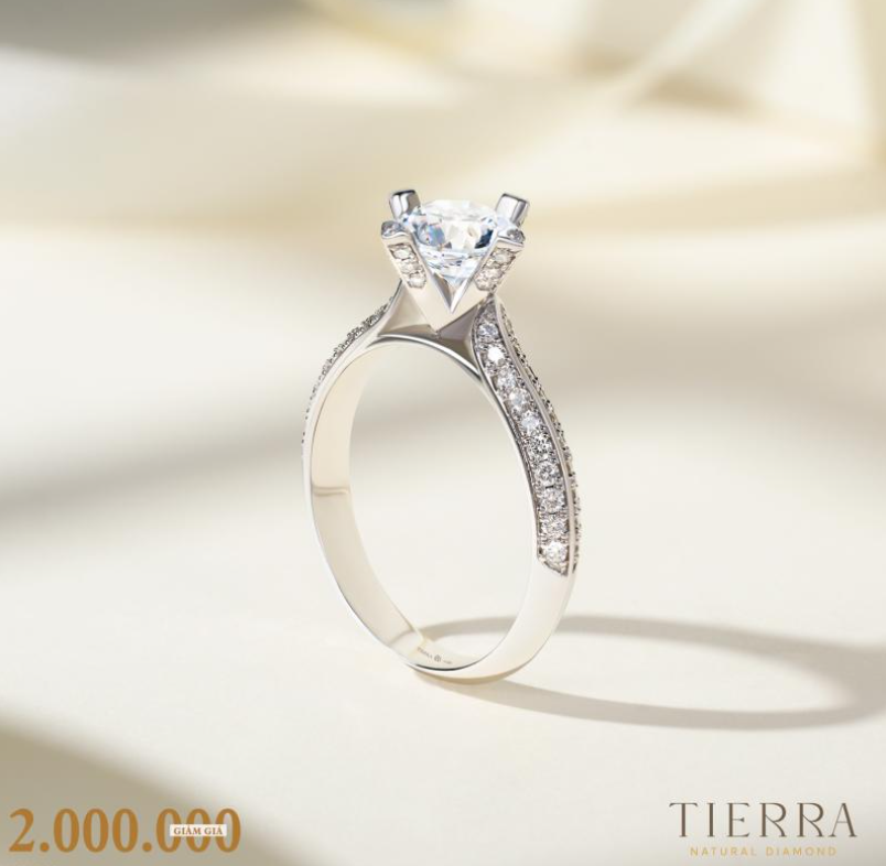 Nhẫn đính hôn Royal design NCH9902