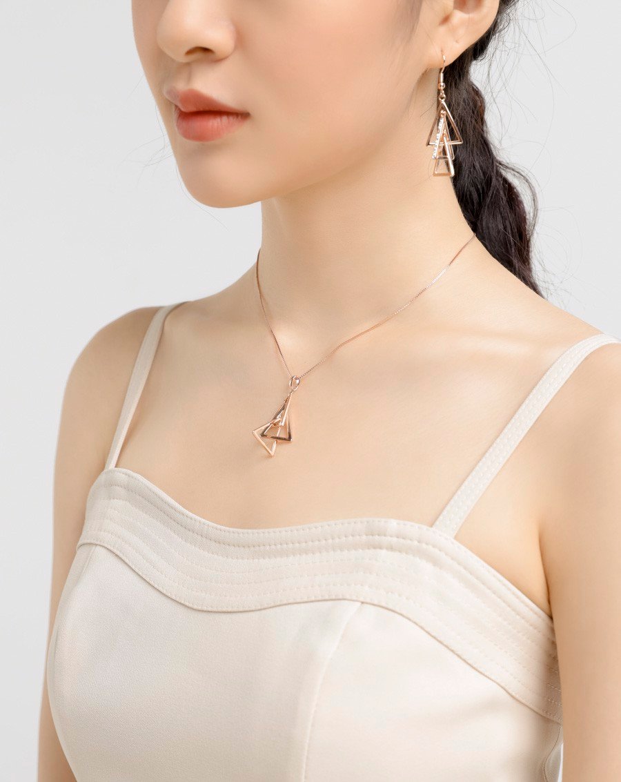 Bộ Trang Sức Bộ Ba Tam Giác