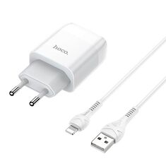 Bộ cốc kèm cáp sạc Hoco C73A (Type-C, Lightning)