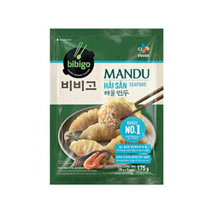 Bánh mandu hải sản cj bibigo gói...