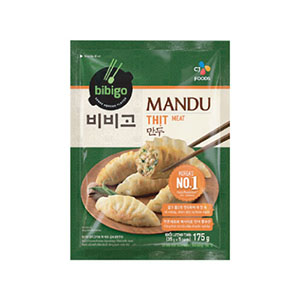 Bánh mandu thịt & bắp cj bibigo...