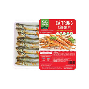 Cá trứng tẩm sgfood khay 250g
