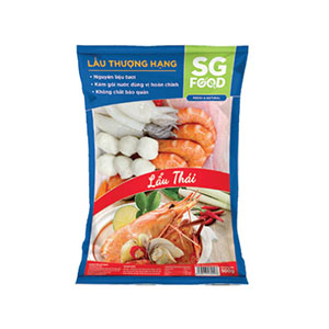 Lẩu thái sgfood khay 500g