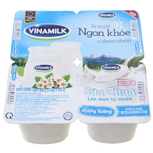 Sữa chua không đường vinamilk ...