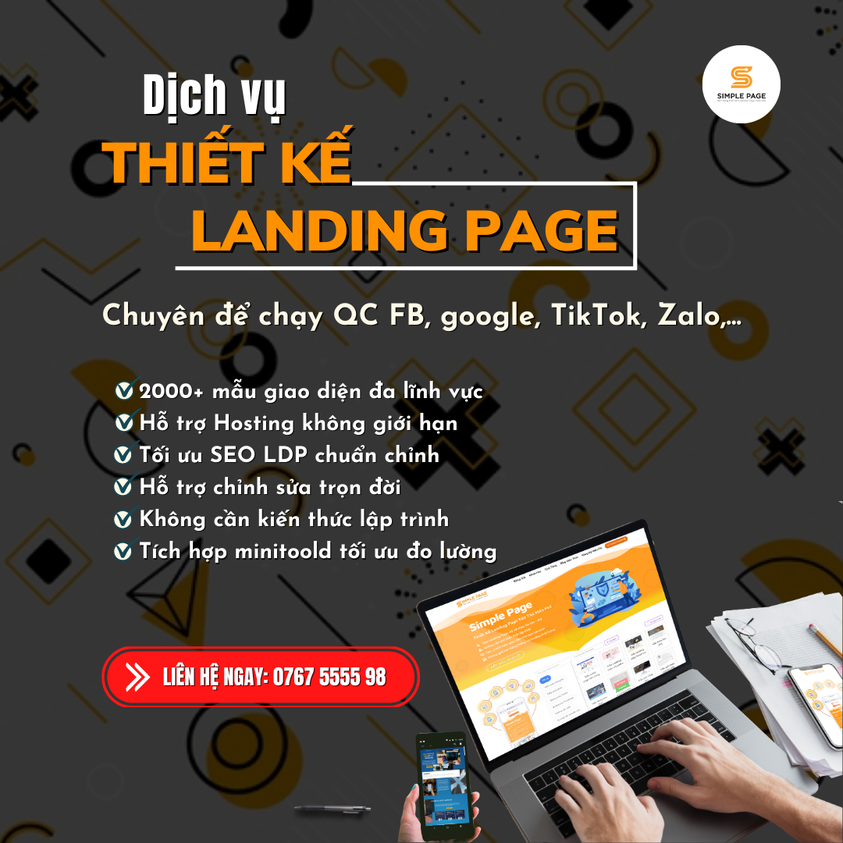 Thiết kế landing page