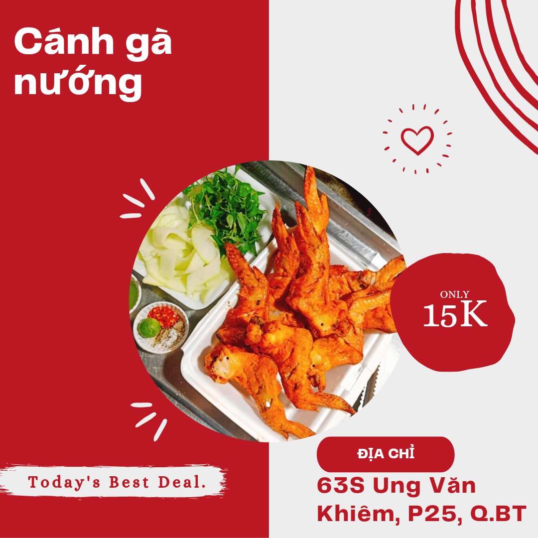 Cánh gà nướng