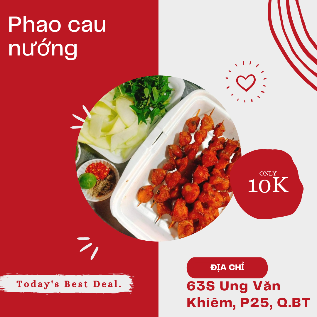 Phao cau nướng