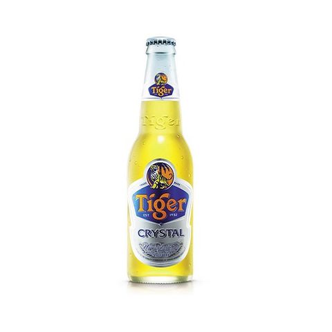 Bia tiger bạc chai