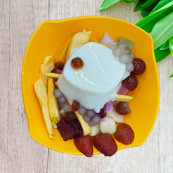 Hoa quả dầm sữa chua