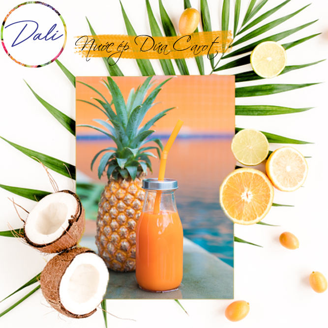 Nước ép Dứa Cà Rốt