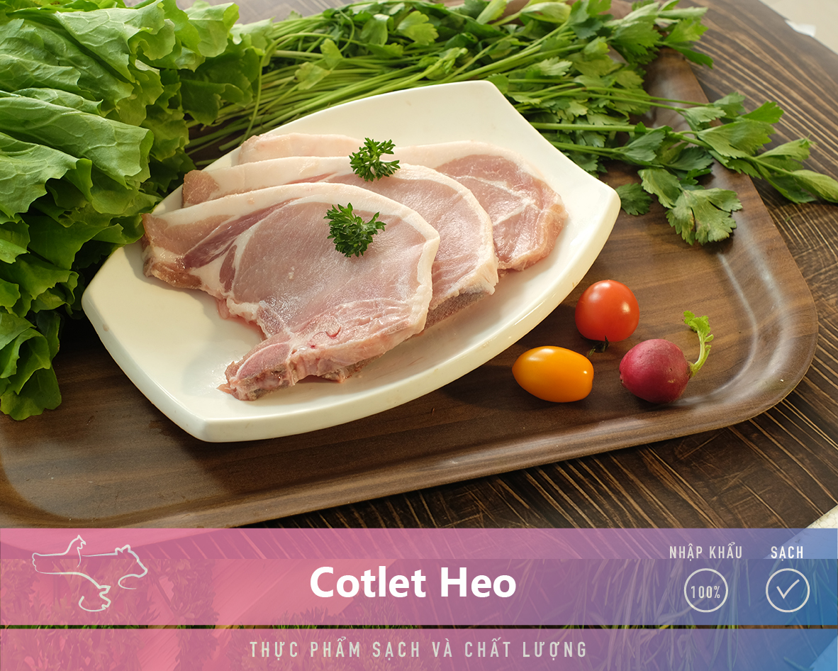 H02 - Cotlet Heo Mỹ (Có Xương)