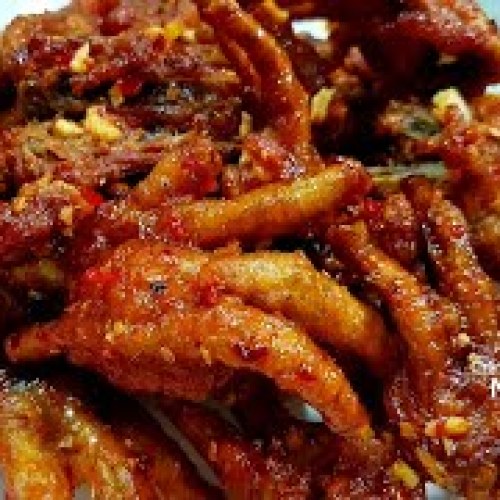 Chân gà sốt sa tế
