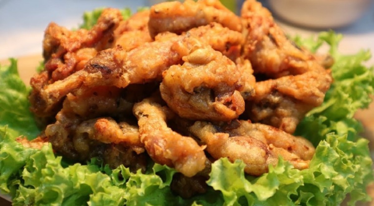 Ếch chiên bơ tỏi