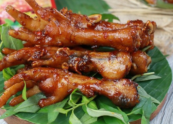 Chân gà nướng muối ớt