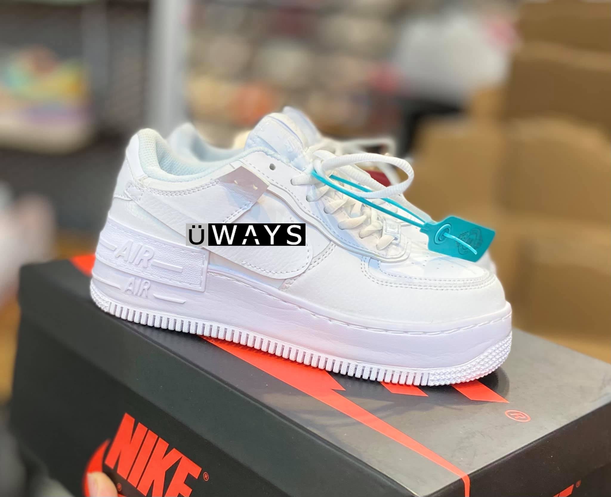 AF1 SHADOW ALL WHITE