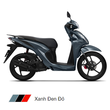 Xanh - Đen - Đỏ