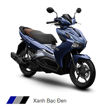 Xanh - Bạc - Đen
