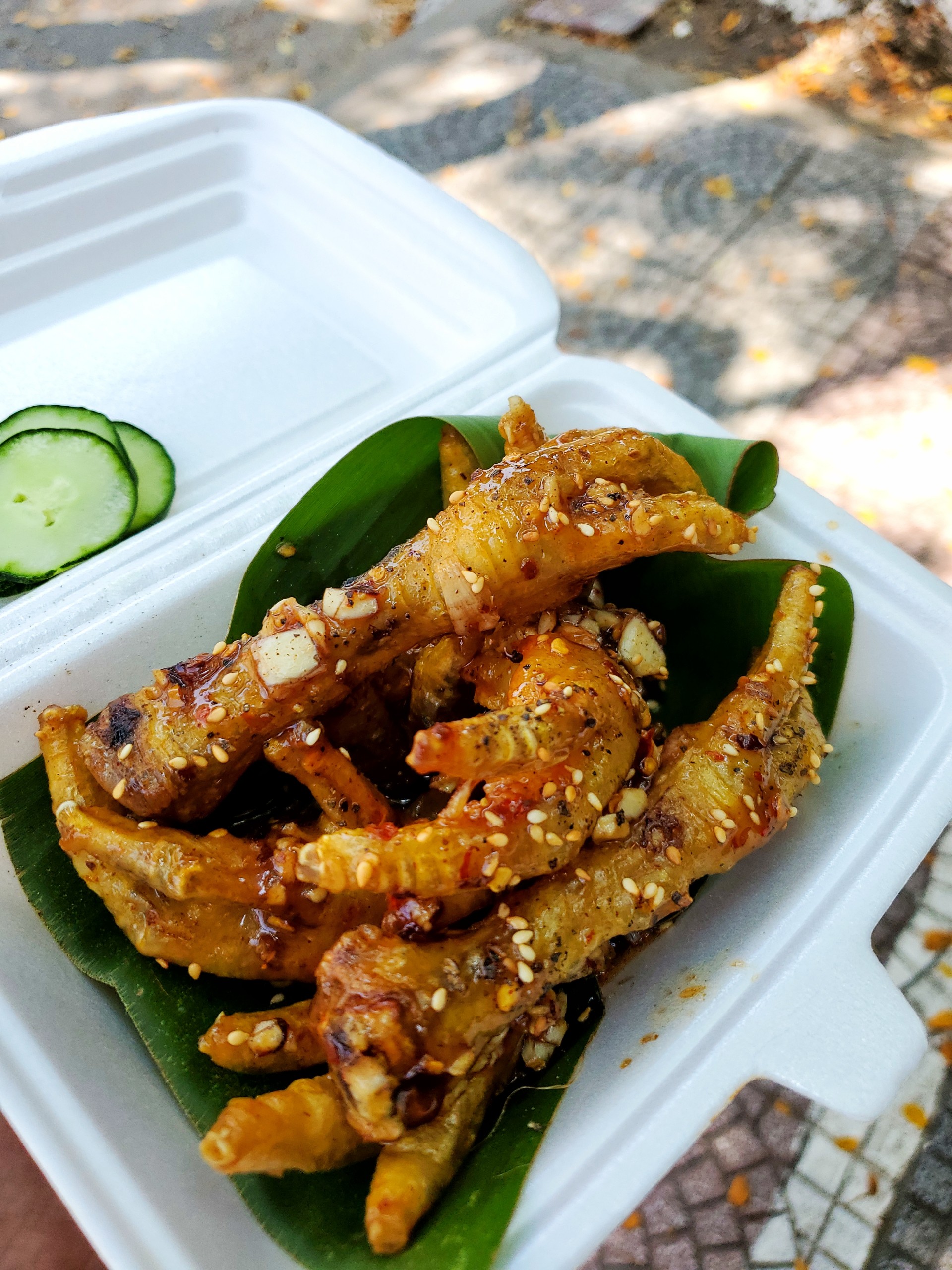 Chân gà chiên mắm - Nhỏ