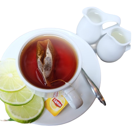Lipton chanh nóng