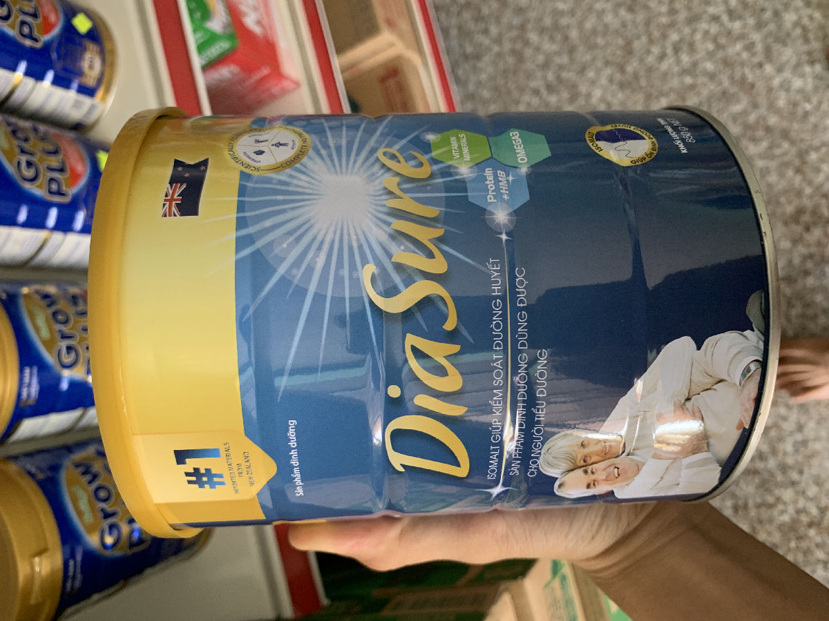 Sữa tiểu đường Diasure