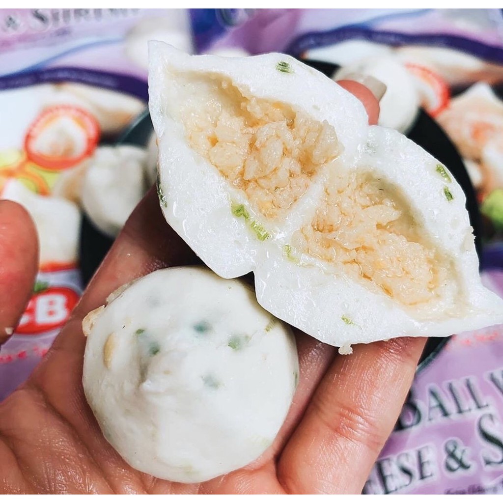 Bánh bao tôm phomai