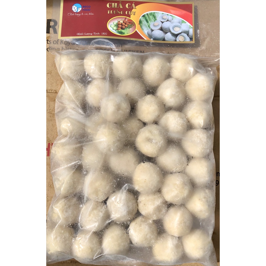Cá viên trứng cút