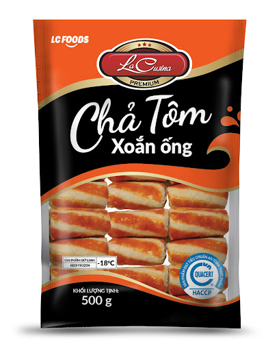 Chả tôm xoắn ống VN