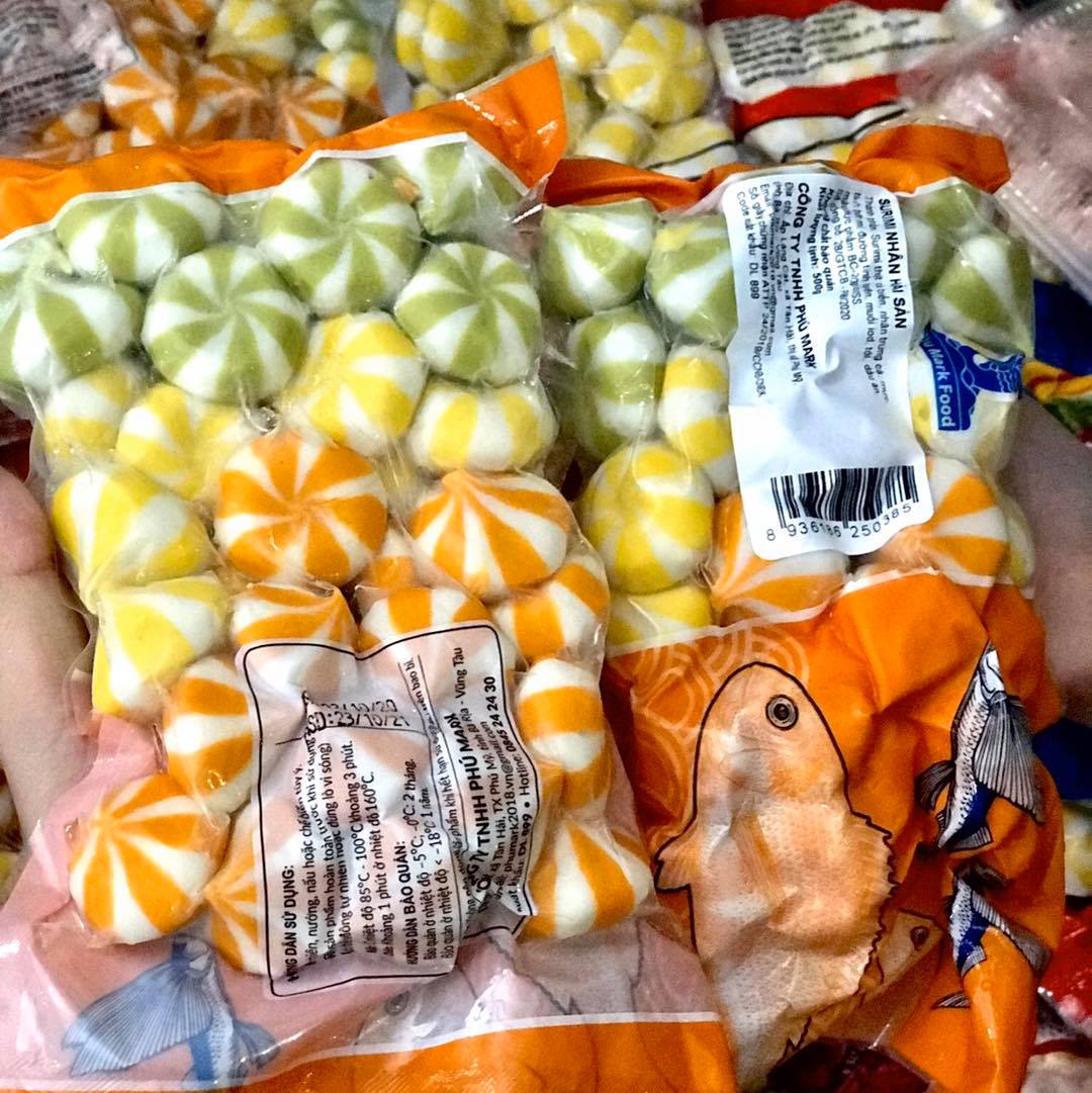 Bánh bao mix 3 màu vn