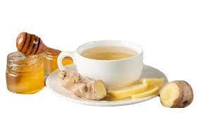 Trà gừng mật ong nóng