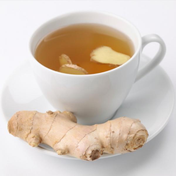 Trà gừng nóng