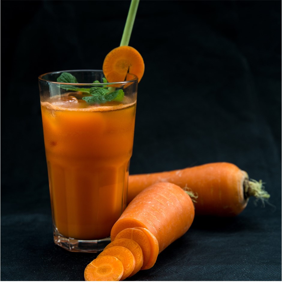 Nước ép cà rốt đá