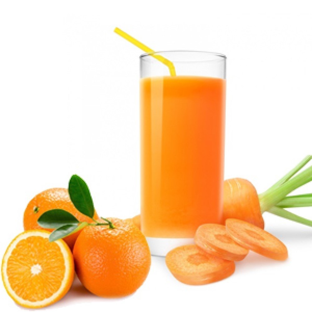 Nước ép cam cà rốt đá