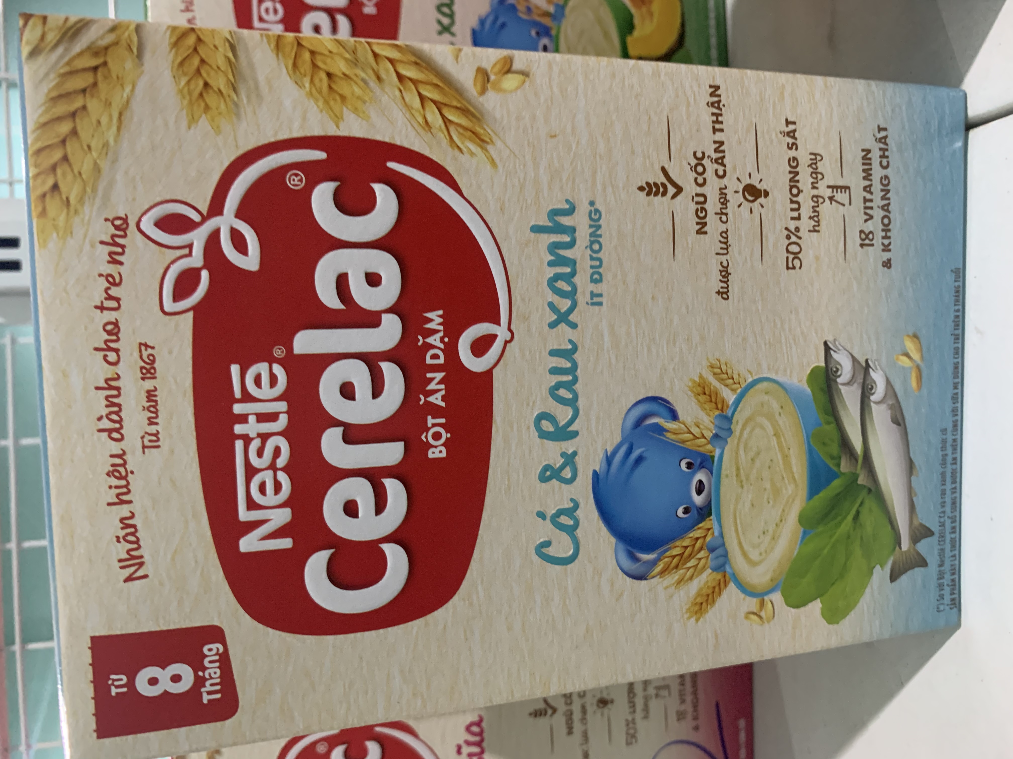 Bột ăn dặm nestle
