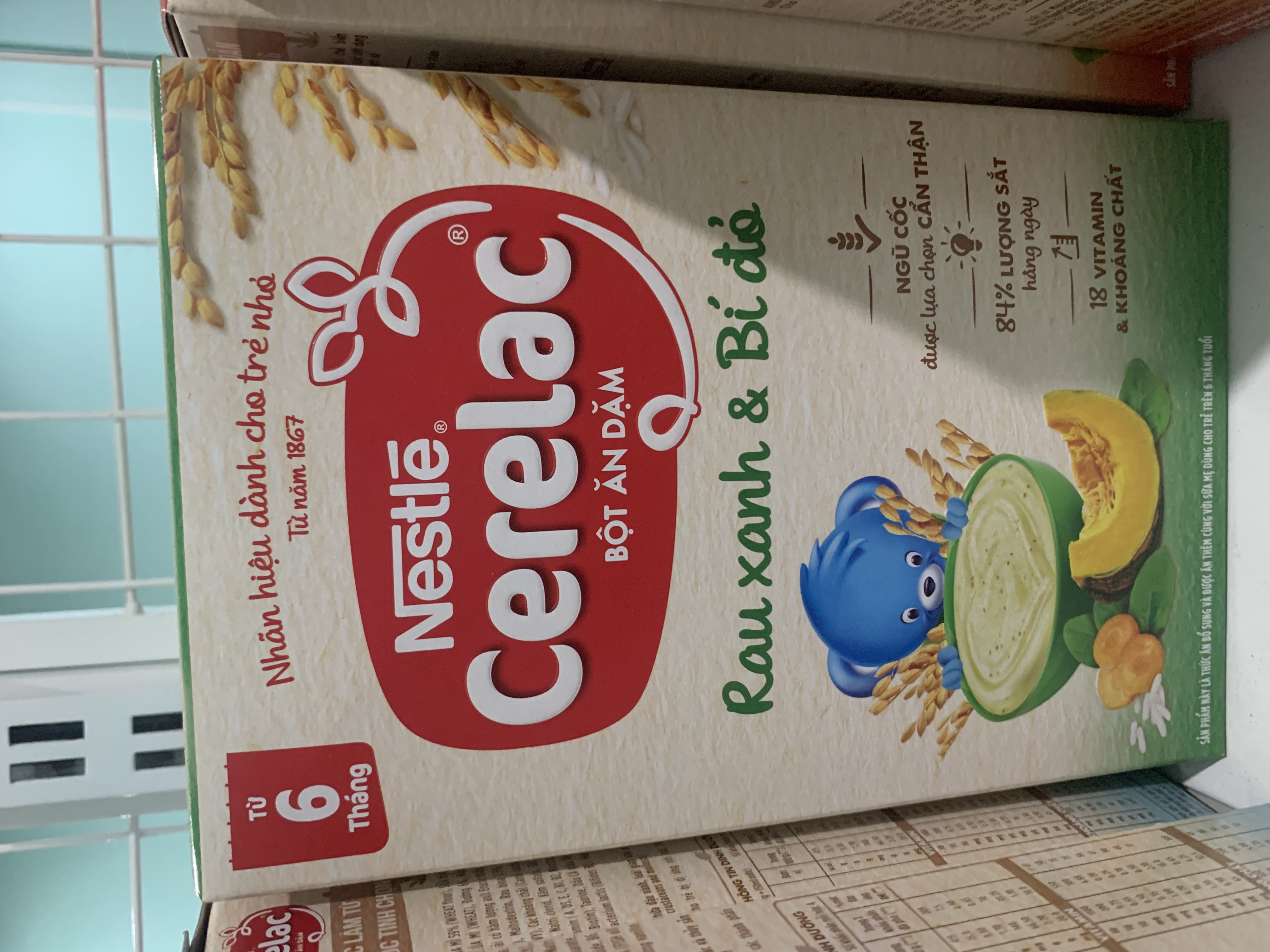 Bột ăn dặm nestle