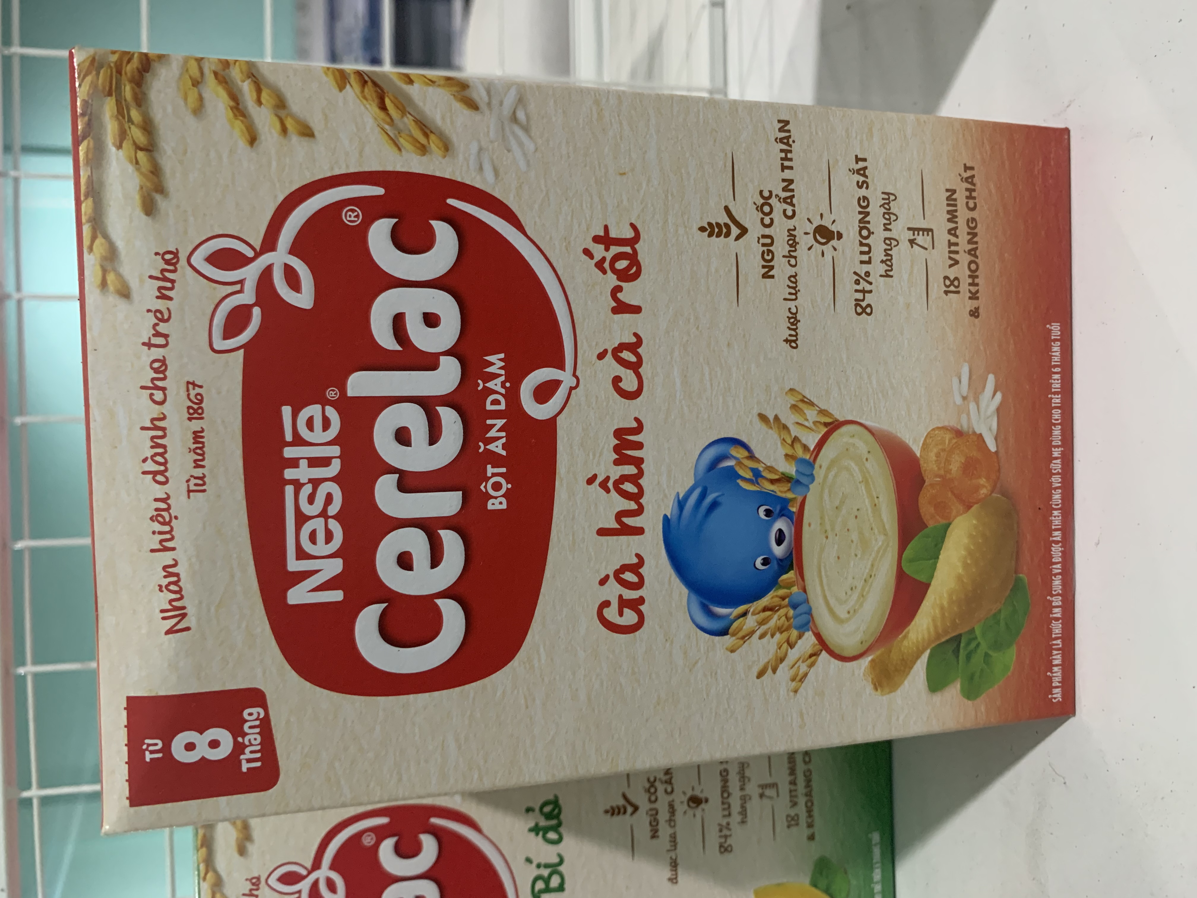 Bột ăn dặm Nestle