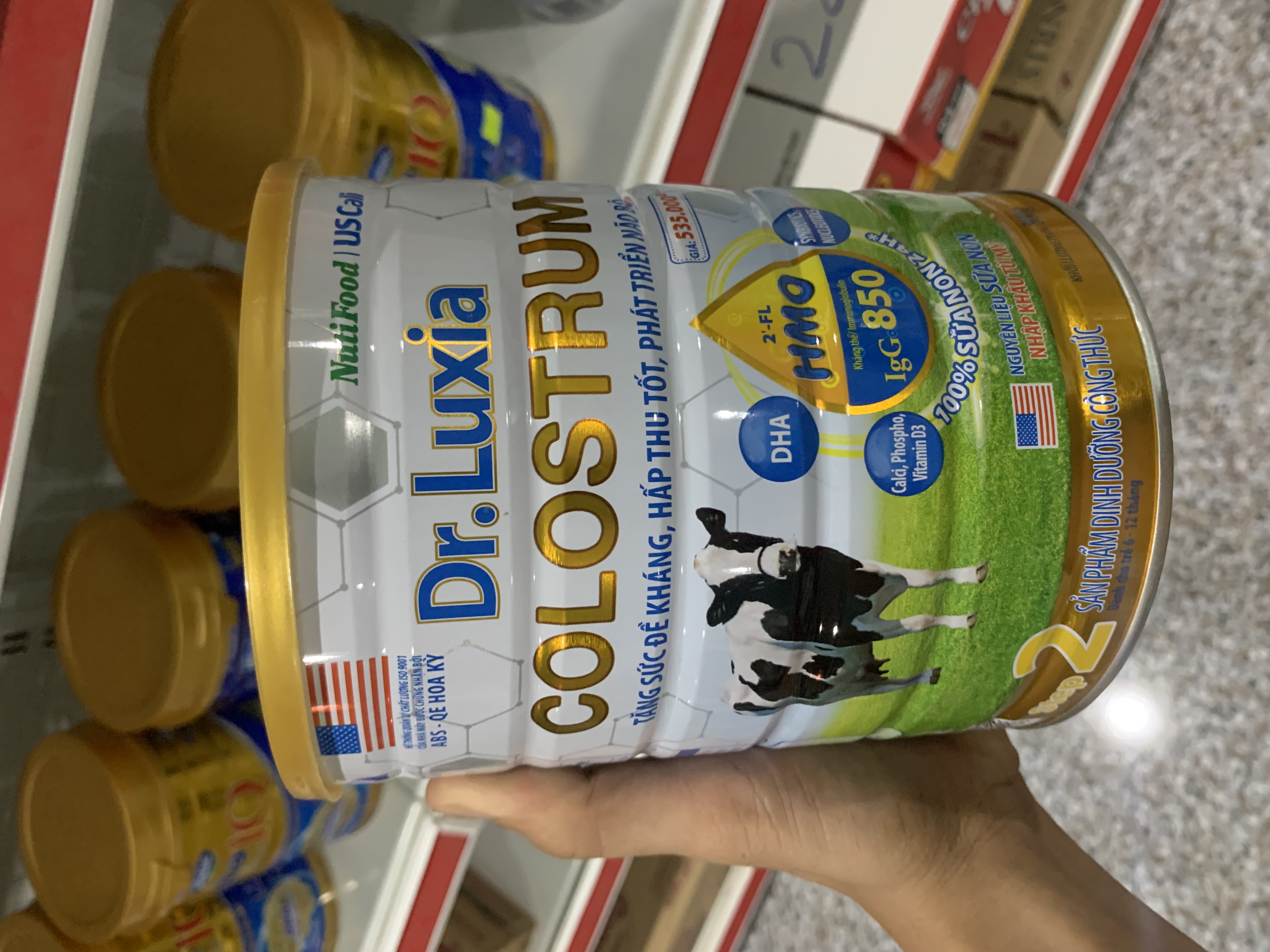 Colostrum step 2 tặng 1 tô&card đt 20k