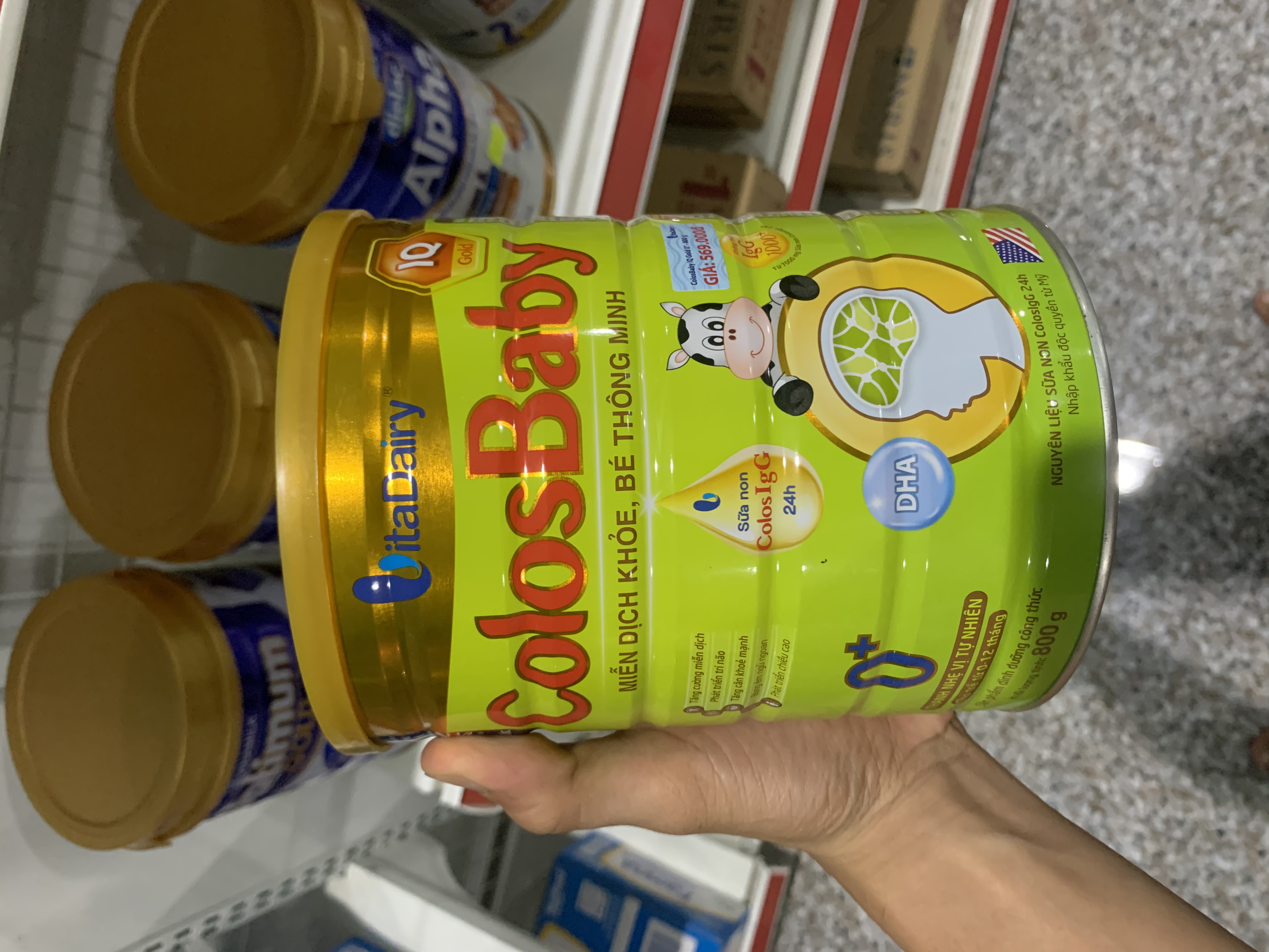 ColosBaby IQ  0+ Tặng 1 tô&card 10k